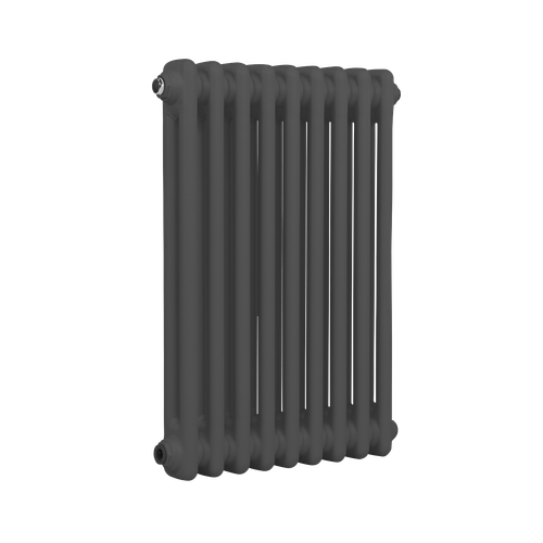 Baridi DH356 Horizontal Traditional 2 Column Radiator 600 x 427mm – Anthracite