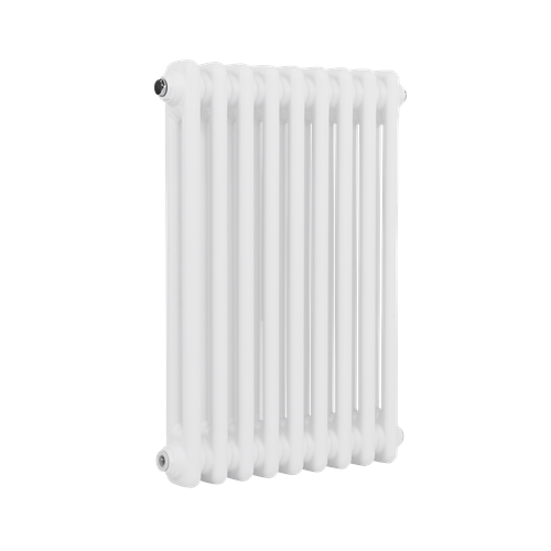 Baridi DH366 Horizontal Traditional 2 Column Radiator 600 x 427mm – White