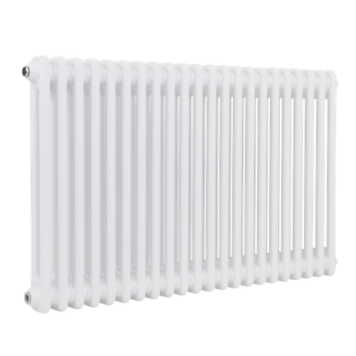 Baridi DH369 Horizontal Traditional 2 Column Radiator 600 x 1012mm – White