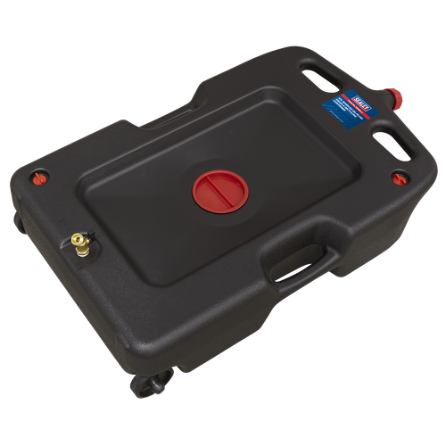Sealey DRP09 Oil/Fluid Drain & Recycling Container with Wheels 57L