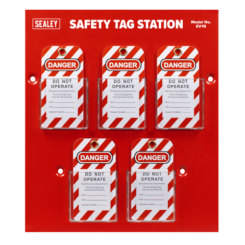 Sealey EV15 Safety Tag Station