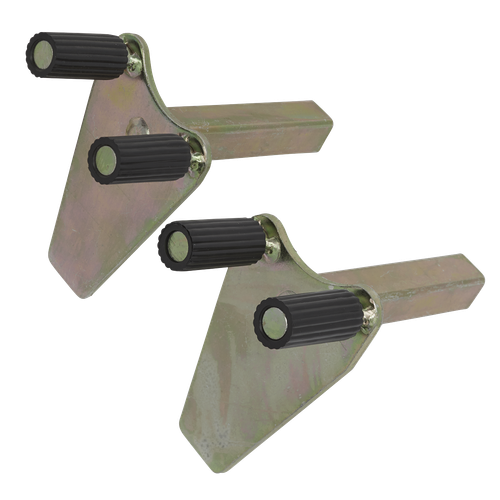 Sealey FPSFC Front Paddock Stand Fork Cradle Supports