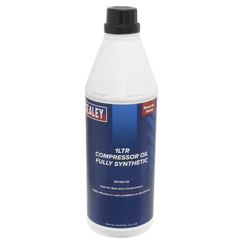 Sealey FSO1S Fully Synthetic Compressor Oil 1L
