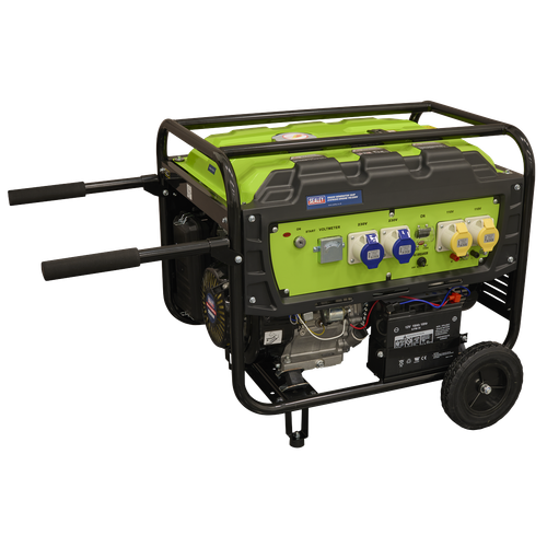 Sealey G5501 5500W Generator 13hp 4-Stroke Engine 110/230V