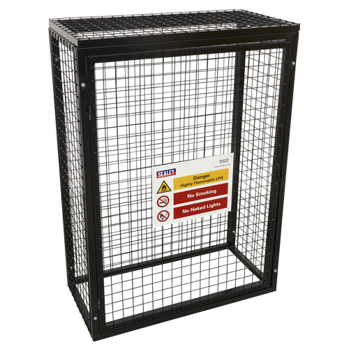 Sealey GCSC247 Gas Cylinder Safety Cage - 2 x 47kg