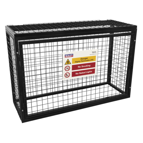 Sealey GCSC419 Gas Cylinder Safety Cage - 4 x 19kg