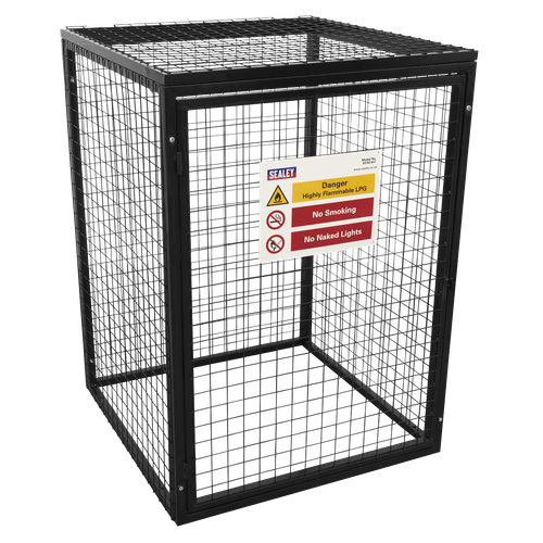 Sealey GCSC447 Gas Cylinder Safety Cage - 4 x 47kg