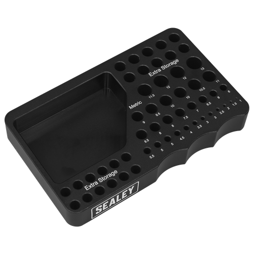 Sealey GDH79 Heavy-Duty 52 Hole Drill Bit Stand
