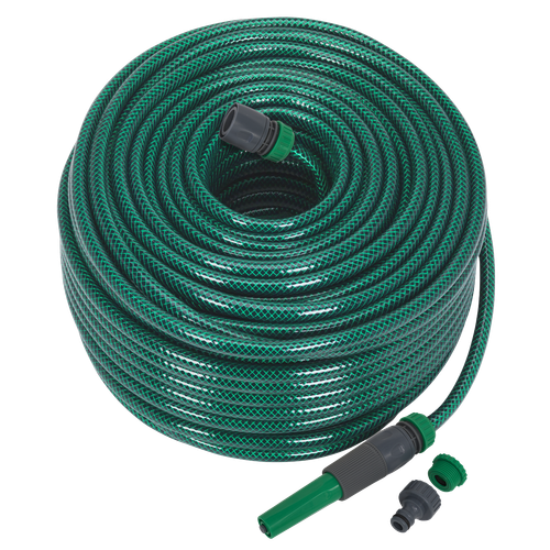 Sealey GH80R Water Hose 80m with Fittings