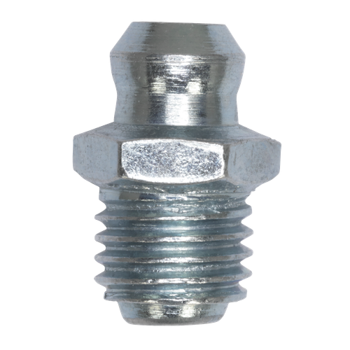 Sealey GNM21 Straight Grease Nipple 8 x 1.25mm - Pack of 25