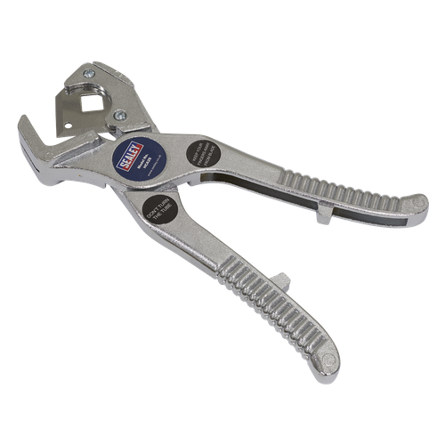 Sealey HCA25 Rubber & Reinforced Hose Cutter Die-Cast Alloy 3-25mm