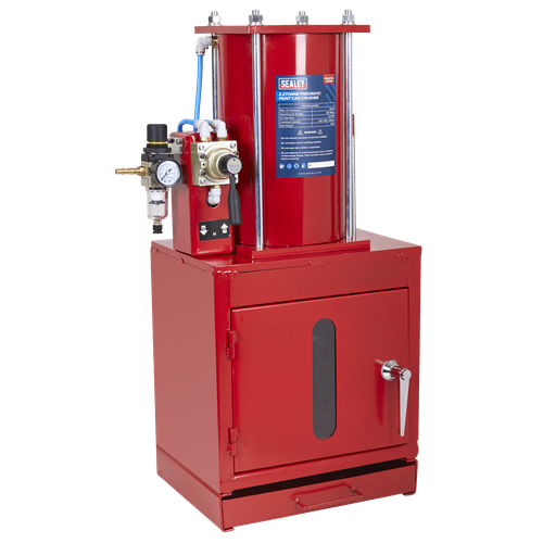 Sealey HCC08 Pneumatic Paint Can Crusher 2.2 Tonne