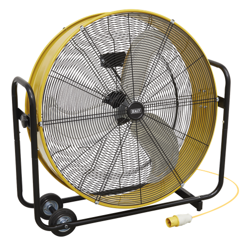 Sealey HVD30110V 30" Industrial High Velocity Drum Fan 110V