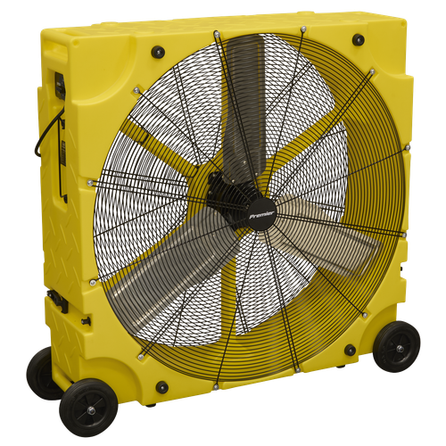 Premier HVD36110VPM 36" Industrial High Velocity Rotomould Drum Fan 3-Speed 110V