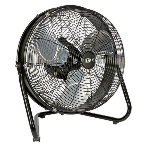 Sealey HVF18IS 18" Industrial High Velocity Floor Fan with Internal Oscillation 230V