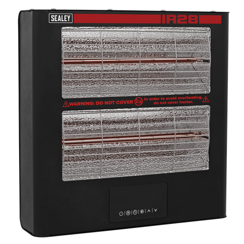 Sealey IR28 Wall Mounting Infrared Quartz Heater 2.8kW/230V