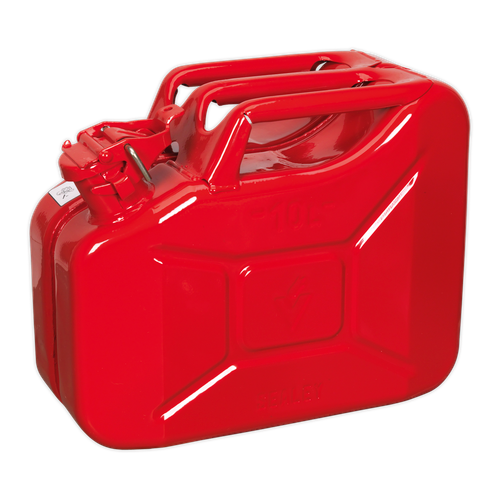 Sealey JC10 Jerry Can 10L - Red