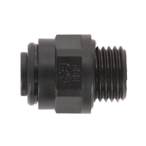 John Guest JGC1014 Straight Adaptor 10mm x 1/4"BSP - Pack of 5