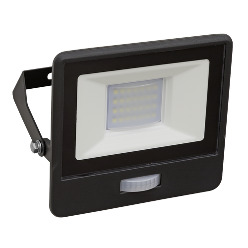 Sealey LED112PIR Extra-Slim Floodlight with PIR Sensor 20W SMD LED
