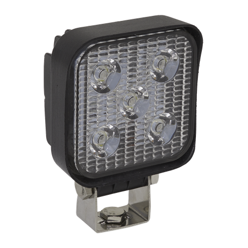 Sealey LED2S Mini Square Worklight with Adjustable Bracket 15W SMD LED