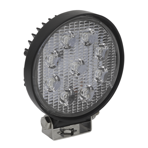 Sealey LED3R Round Worklight with Adjustable Bracket 27W SMD LED