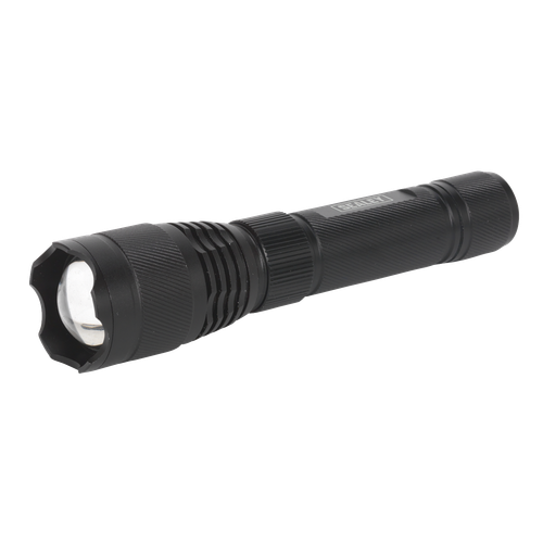 Sealey LED449 Rechargeable Aluminium Torch with Adjustable Focus 10W SMD LED