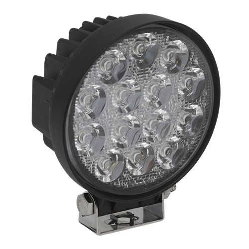 Sealey LED4R Round Worklight with Adjustable Bracket 42W SMD LED