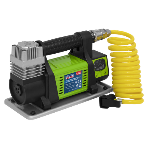 Sealey MAC04D Digital Tyre Inflator/Mini Air Compressor 12V