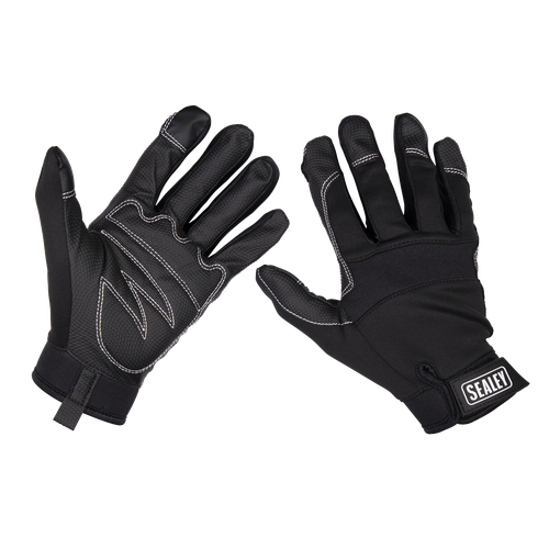 Premier MG798L Light Palm Tactouch Mechanic's Gloves (9) - Large