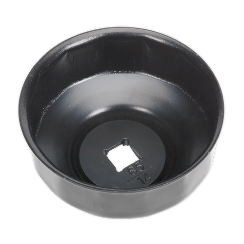 Sealey MS044 Oil Filter Cap Wrench 65mm x 14 Flutes