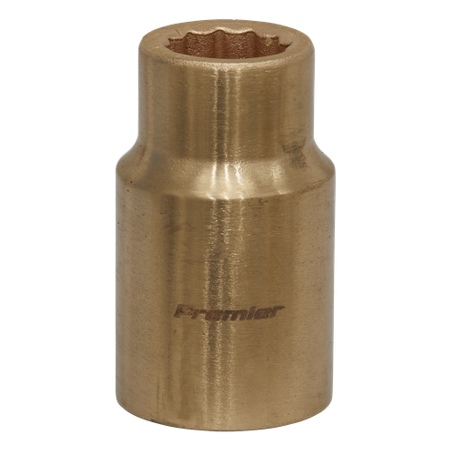 Premier NS045 Non-Sparking Socket 1/2"Sq Drive 12mm
