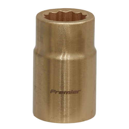 Premier NS048 Non-Sparking Socket 1/2"Sq Drive 15mm