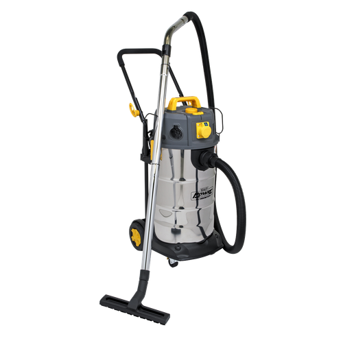 Sealey PC380M110V 38L M Class Dust-Free Vacuum Cleaner Wet & Dry Stainless Steel Drum 1100W/110V