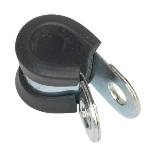 Sealey PCJ10 Rubber Lined P-Clip 10mm - Pack of 25