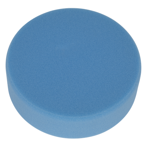 Sealey PTCCHV150B Hook-and-Loop Buffing & Polishing Foam Head 150 x 50mm - Blue/Medium