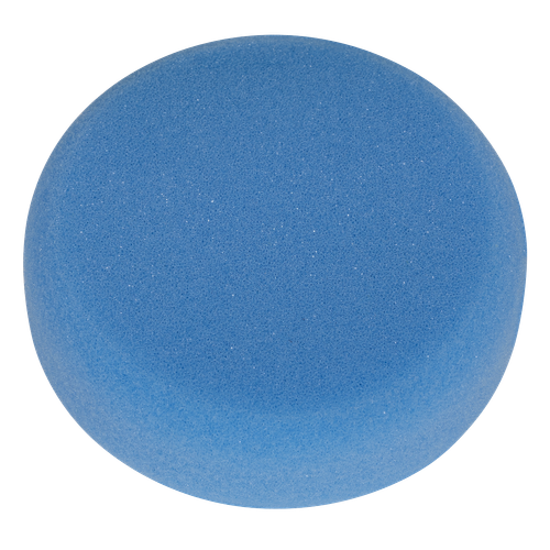Sealey PTCCHV79B Hook-and-Loop Buffing & Polishing Foam Head 80 x 25mm - Blue/Medium