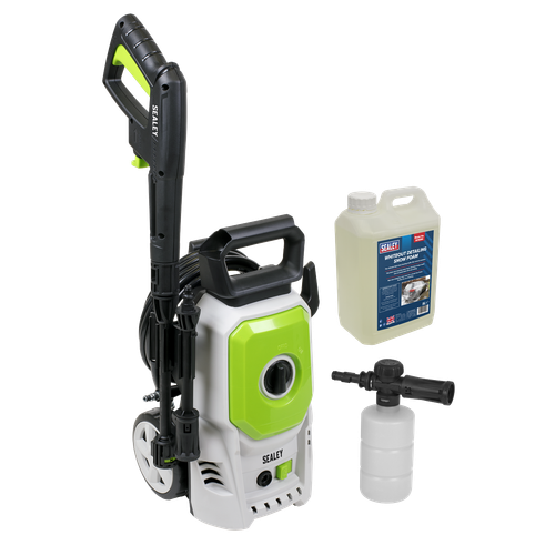 Sealey PW1610COMBO Pressure Washer with Snow Foam 100bar 390L/hr