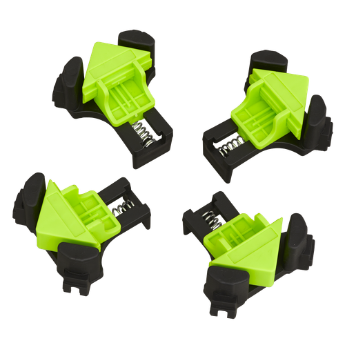 Sealey QBC04 Mitre Wood Corner Clamp Set 4pc
