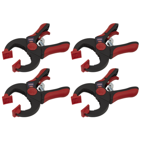 Sealey RC504 Ratchet Clamp Set 45mm 4pc