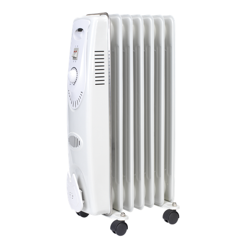 Sealey RD1500 7-Element Oil Filled Radiator 1500W/230V