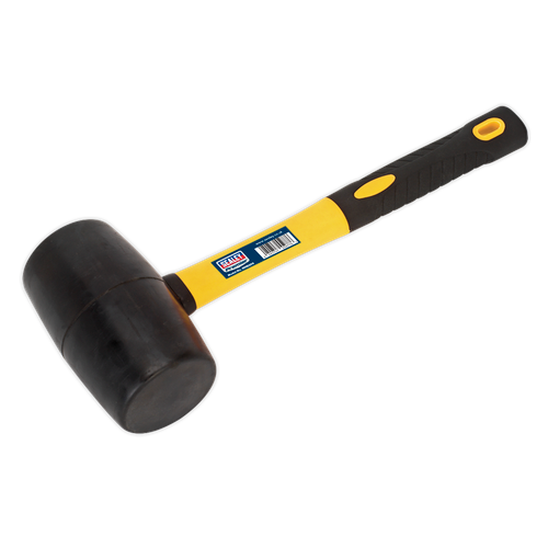 Premier RMB200 Rubber Mallet with Fibreglass Shaft 2lb