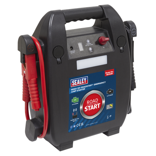 Sealey RS102B RoadStart® 12V Emergency 6-Cylinder Jump Starter 3.5L