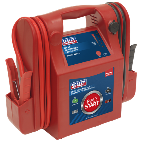 Sealey RS103 RoadStart® 12V Emergency Jump Starter 3200 Peak Amps