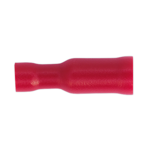 Sealey RT23 Female Socket Terminal 4mm, Red - Pack of 100