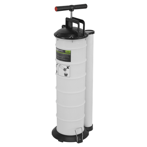 Siegen S01169 Manual Vacuum Oil & Fluid Extractor Pump 6.5L