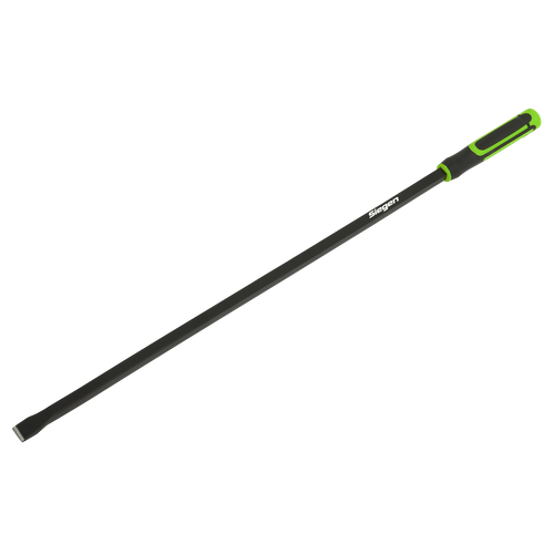 Siegen S01191 Heavy-Duty Straight Pry Bar with Hammer Cap 900mm