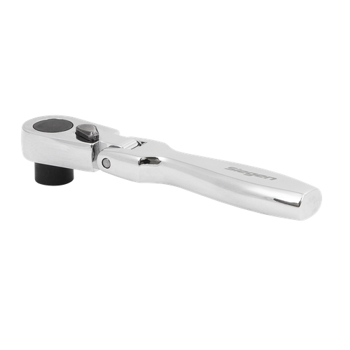 Siegen S01253 Micro Flexi-Head Ratchet Bit Driver 1/4"Hex