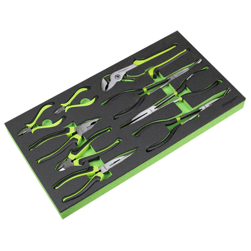 Siegen S01277 Pliers Set with Tool Tray 9pc