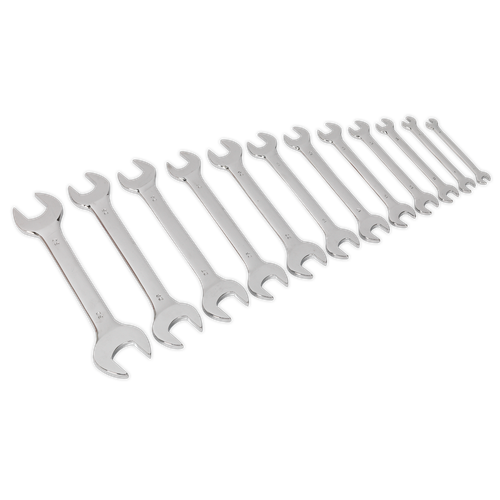 Siegen S0849 Double Open-End Spanner Set 12pc