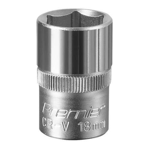 Premier S1218 Socket 1/2"Sq Drive 18mm